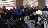 حضور رئیس پارک علم و فناوری سلامت دانشگاه در آیین غبارروبی مزار شهدای گمنام به مناسبت دهه فجر
